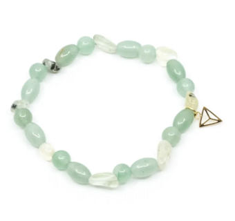 7East Ädelsten Armband Green
